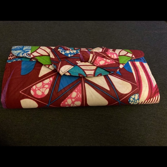 African print clutch - Picture 1 of 3
